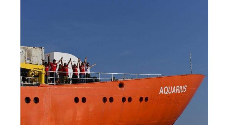 EU faces fresh standoff over Aquarius migrant boat
