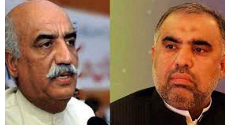 A cut-throat competition expected between Khursheed Shah, Asad Qaiser for NA speaker slot
