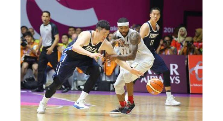 S. Korea blows out Indonesia to open men's basketball title defense
