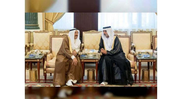 Nahyan bin Mubarak condoles Emir of Kuwait on death of Fariha Al Sabah