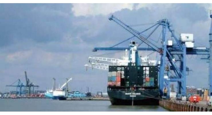 Shipping activity at Port Qasim 15 Aug 2018
