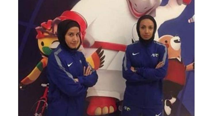 Iranian female football referees to officiate in Jakarta
