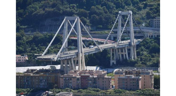 Shares in Italian infrastructure group Atlantia suspended over Genoa bridge collapse
