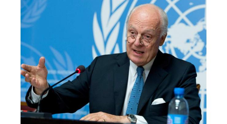 De Mistura Plans to Hold Talks on Syrian Constitutional Commission in Mid-September
