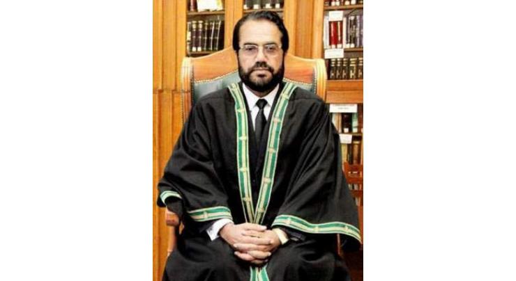 Balochistan High Court Justice Muhammad Noor Meskanzai laid foundation stone of Judicial Complex, Dalbandin
