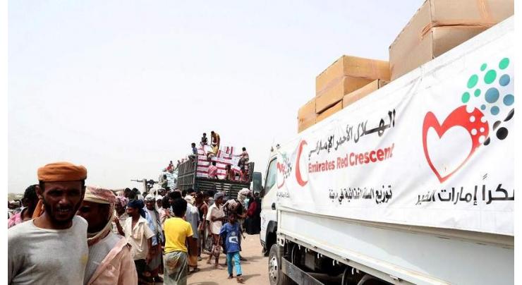 ERC provides food aid to Almanthar population in Hodeidah, stops starvation