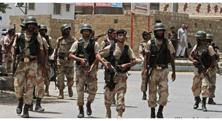 Pakistan Rangers Sindh arrest five suspects
