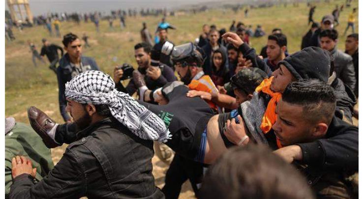Israeli gunfire kills Gaza border protester: Palestinians
