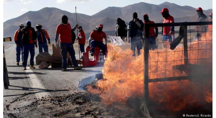 Strike off as Chile workers sign deal at world's biggest copper mine
