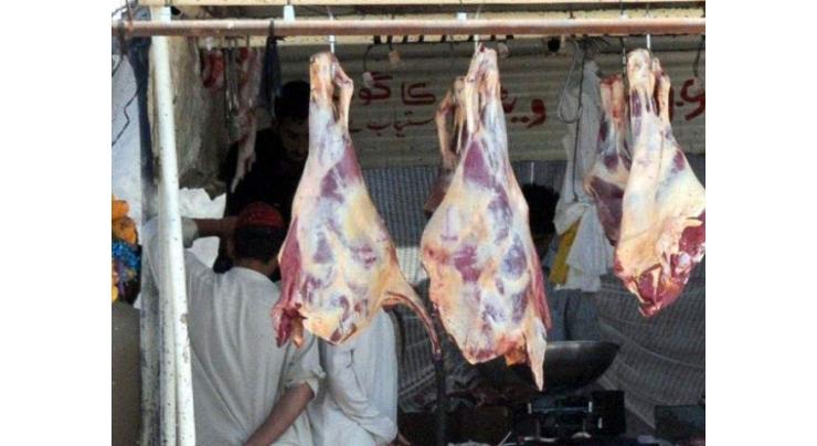 4 butchers held with unhygienic meat in Faisalabad 
