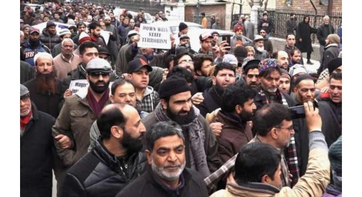 Tehreek-e-Hurriyat Jammu and Kashmir condemns continued illegal detention of party activist

