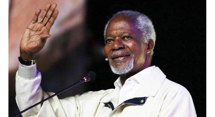 Pakistan condoles death of Kofi Annan
