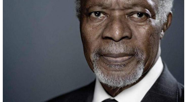 World Mourns Death of Former UN Chief, Nobel Prize Laureate Kofi Annan