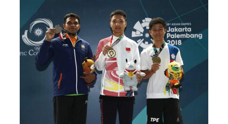 Chinese hotshot Yang bags second Asian Games medal

