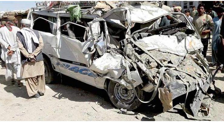 Two died, 14 injured in road accident in Dir 
