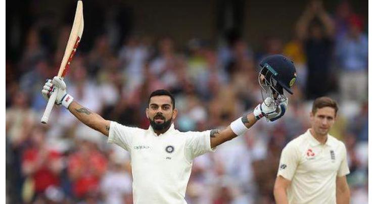 Ton-up Kohli piles on the agony for England in 3rd Test
