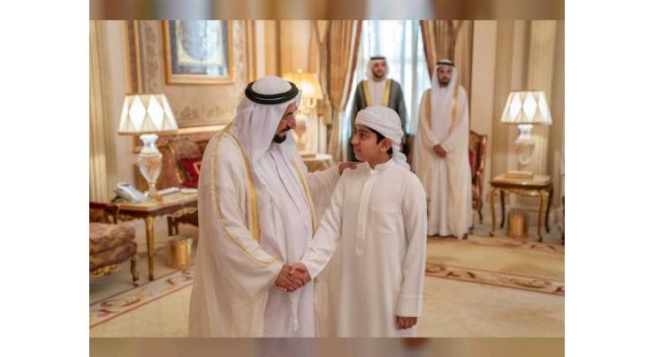 Sharjah Ruler receives Eid al-Adha well-wishers