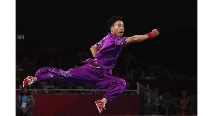 China wins fourth wushu gold at Asiad
