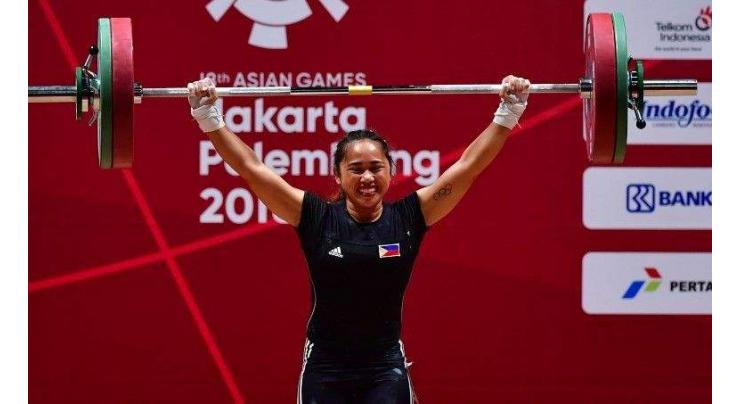 Weightlifter Diaz wins first Asian Games gold for Philippines
