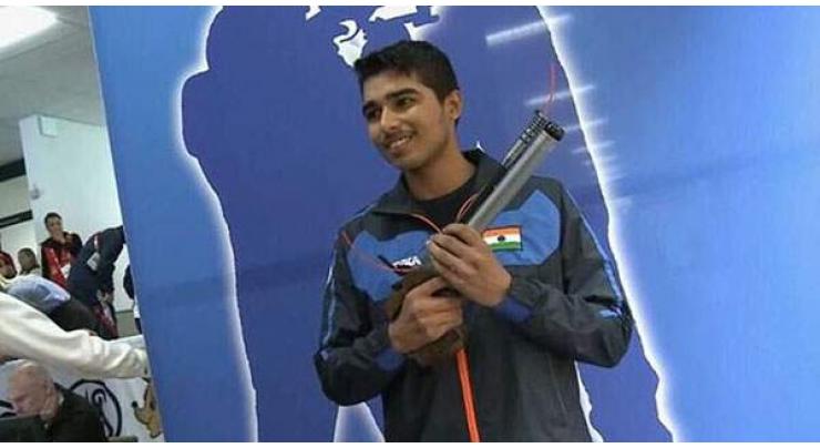 Record-breaking teen claims shooting gold for India
