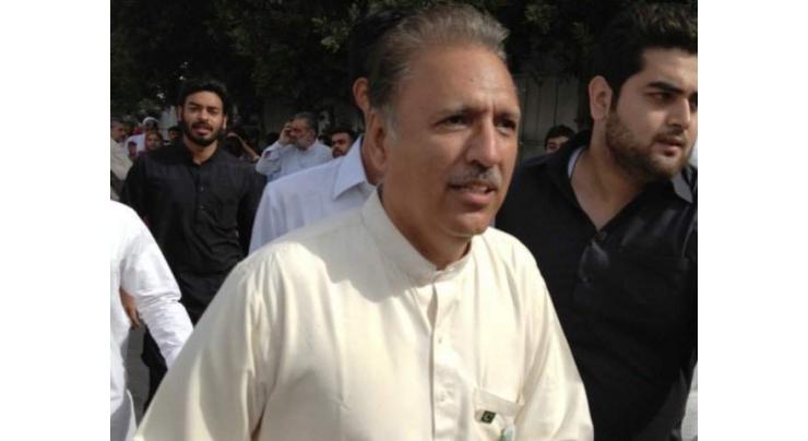Presidential candidate of PTI visits MQM-P headquarters
