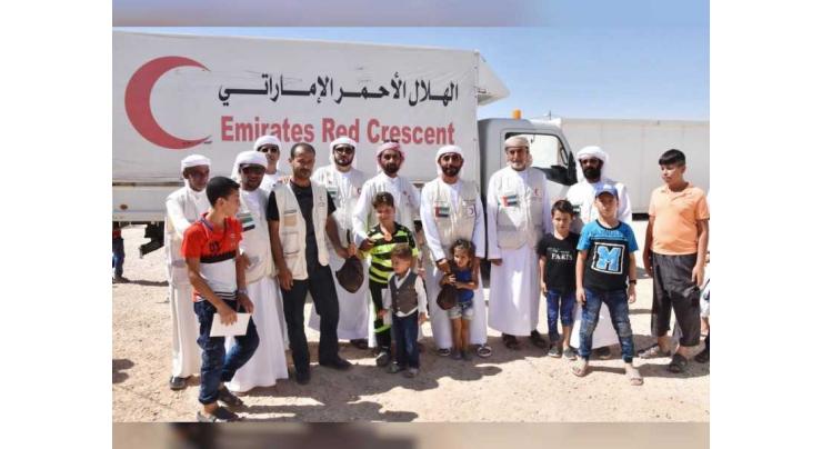 ERC distributes sacrificial meat for Syrian refugees in Jordan