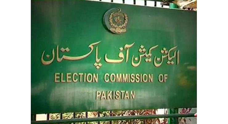 Election Commission of Pakistan to receive nomination papers for by-elections till Thursday
