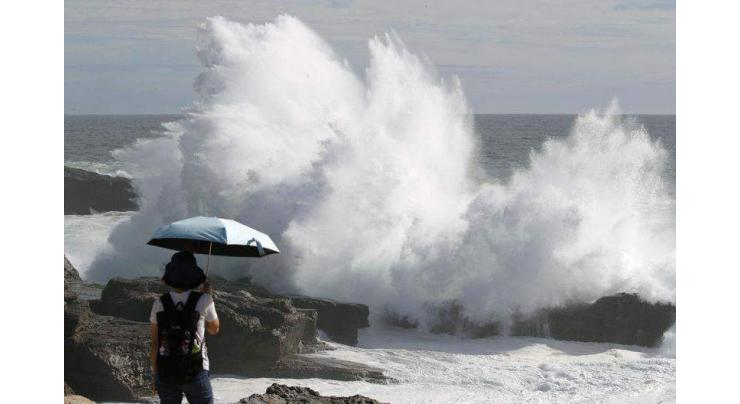 Most powerful typhoon in 25 years makes landfall in Japan
