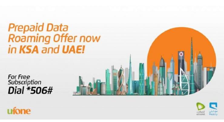 Pakistani Telecom Company Leads by Launching Prepaid Data Roaming Offer in UAE and Saudi Arabia