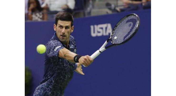 The US Open quarter-final between Novak Djokovic and John Millman ground to an astonishing halt at 2-2 in the second set Wednesday