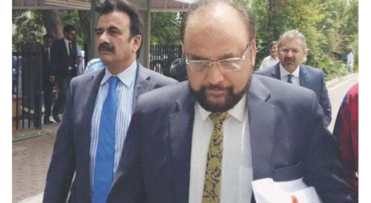 Khawaja Haris continues cross-examination of Wajid Zia
