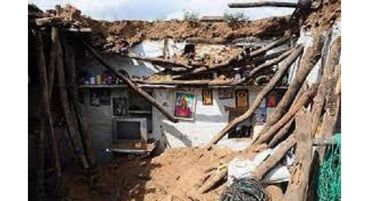 Four killed in roof collapse incidents in Mardan
