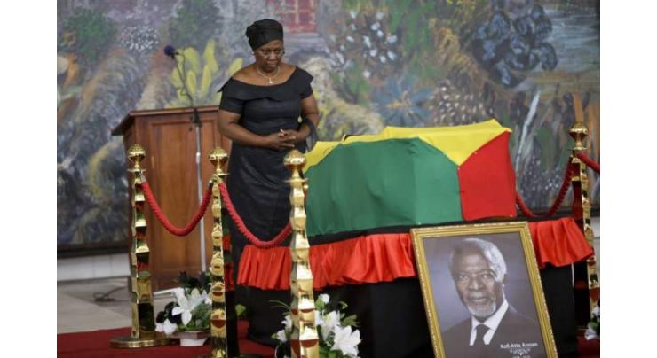 Ghana's public says farewell to Kofi Annan
