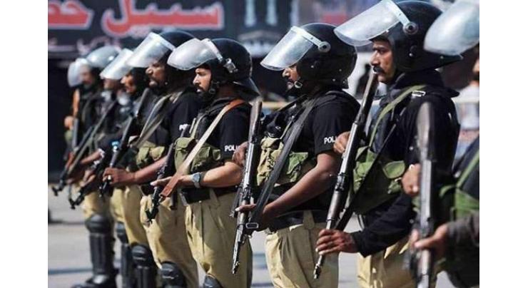 KP Police take stringent security measures to ensure peace in Muharram-ul Haram
