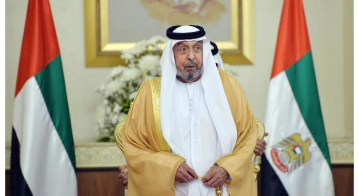 Khalifa confers Independence Order on Egyptian ambassador