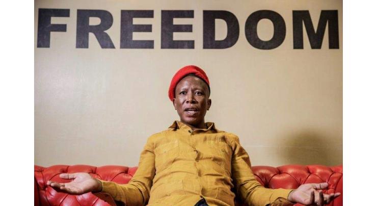 Firebrand Malema fights for land revolution in S. Africa
