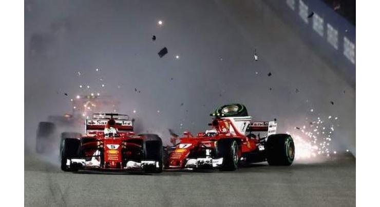 Formula One standings ahead of Singapore Grand Prix

