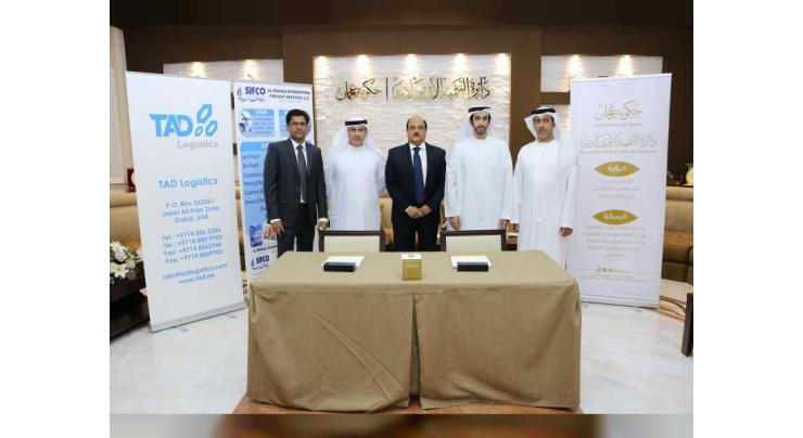 Ajman&#039;s DED signs two agreements for storage of seized and reserved goods