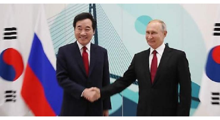Putin calls S. Korea important partner in meeting with PM Lee
