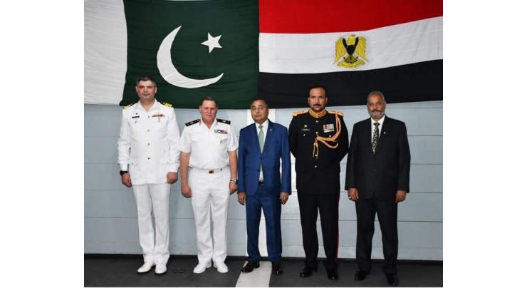 Pakistan Navy Ship Saif Visits Port Alexandria (Egypt), Conducts Passage Exercise With Egyptian Navy