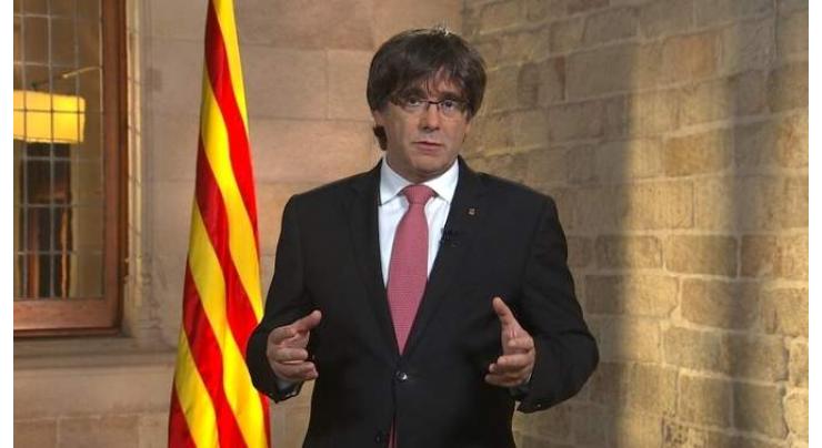 Puigdemont Says Will Not Run in EU Parliament Elections as Flemish N-VA Party Candidate