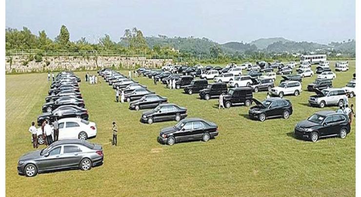 Auction of 61 cars of PM House fetches Rs 20 mln; sale of armoured vehicles postponed to correct tax anomaly
