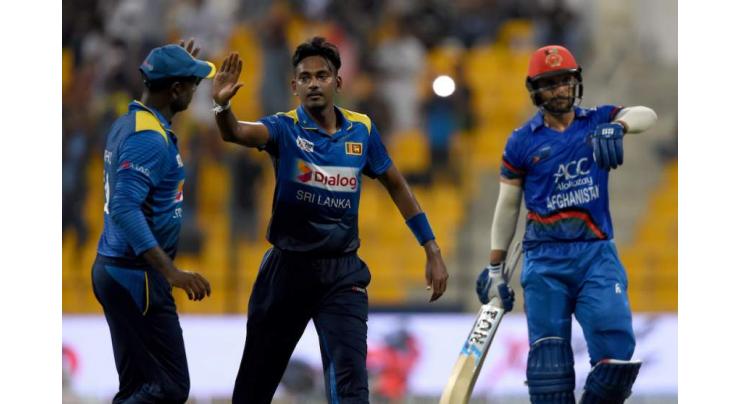 Cricket: Sri Lanka v Afghanistan Asia Cup scores
