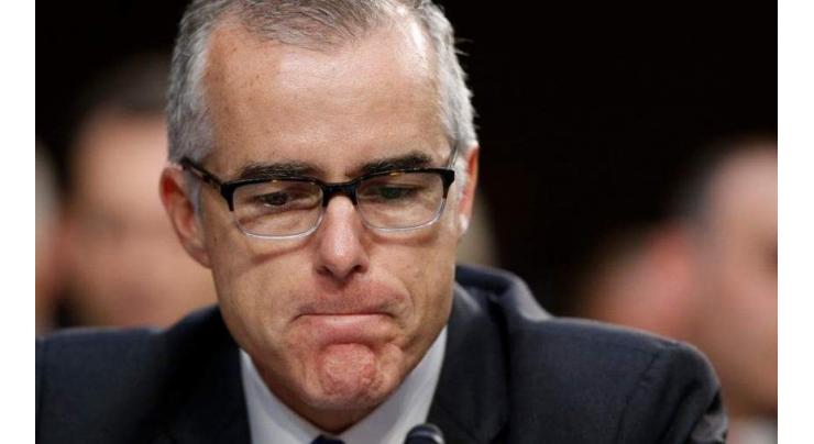 US Publisher Announces Book by Fired FBI Official Andrew McCabe