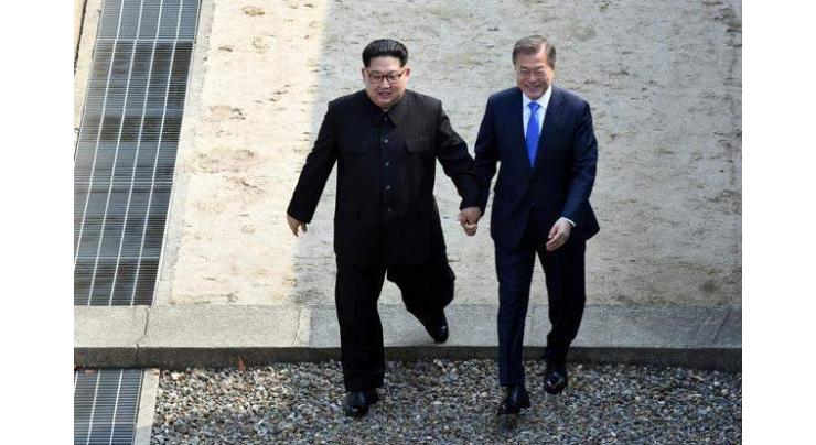 S. Korean leader and North's Kim hold summit talks
