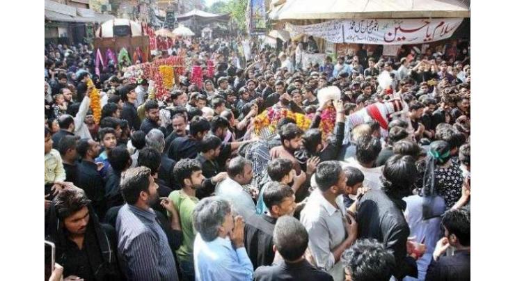 DIG visits route of Jamia-tul-Muntazar procession in Lahore

