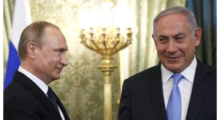 Netanyahu Reaffirms in Talks with Putin Israel's Determination to Counter Iran in Syria