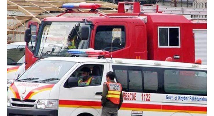 Rescue 1122 establishes medical camps for mourners in Peshawar
