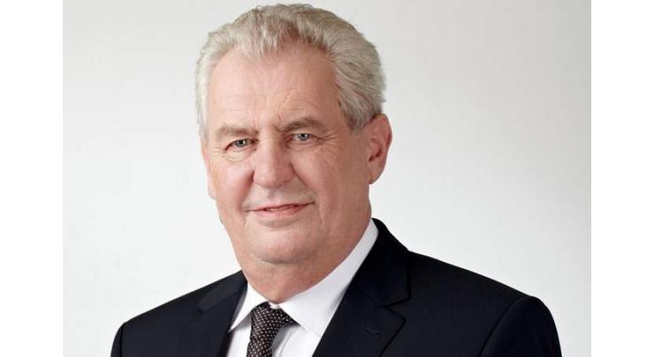 Czech President to Visit Israel in November, to Speak at Knesset - Presidential Office