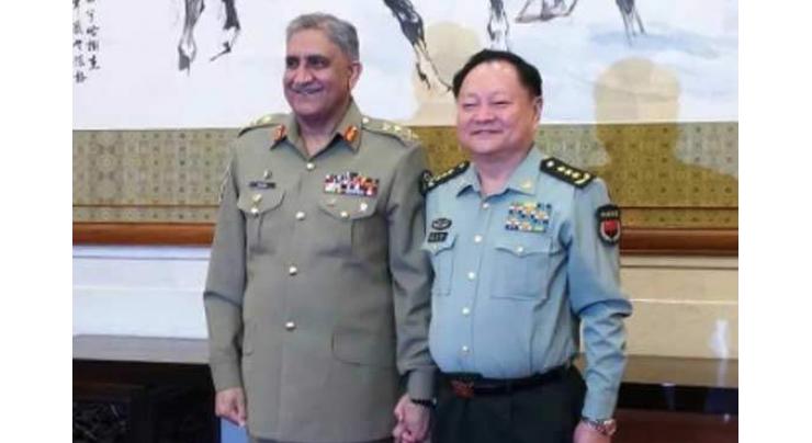 Chief of Army Staff calls on Chinese CMC, areas of further bilateral military cooperation discussed
